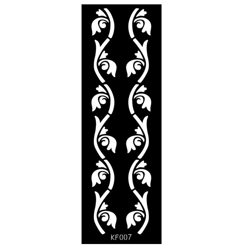 Pet Hollow Tattoo Template Juice Tattoo Sticker Template Ins Wind Flower Tattoo Sticker