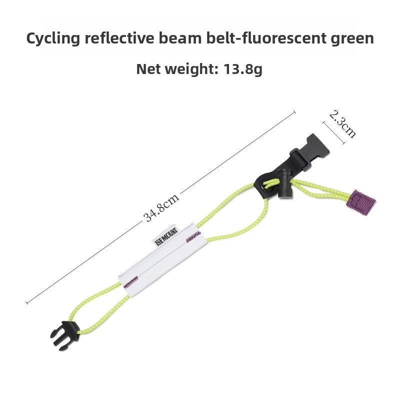 Cycling Reflective Tie-up Pants with Night Running Bicycle Night Riding Road Bike Small Accessories Bundle