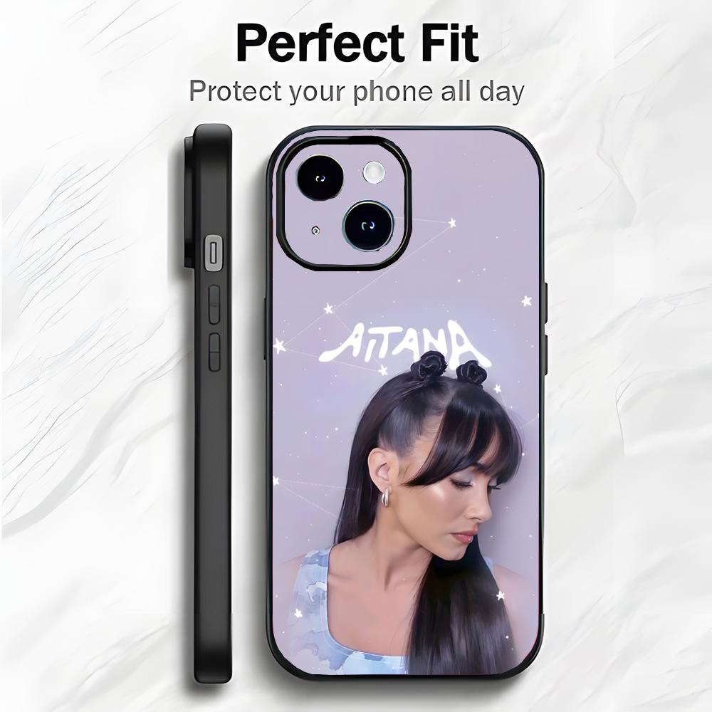 Hermosa Cantante Española A-Aitana Ocana Morales Funda para Teléfono Funda para Teléfono Embalaje Suave Ligera Para iPhone17 16 15 14 13ProMax