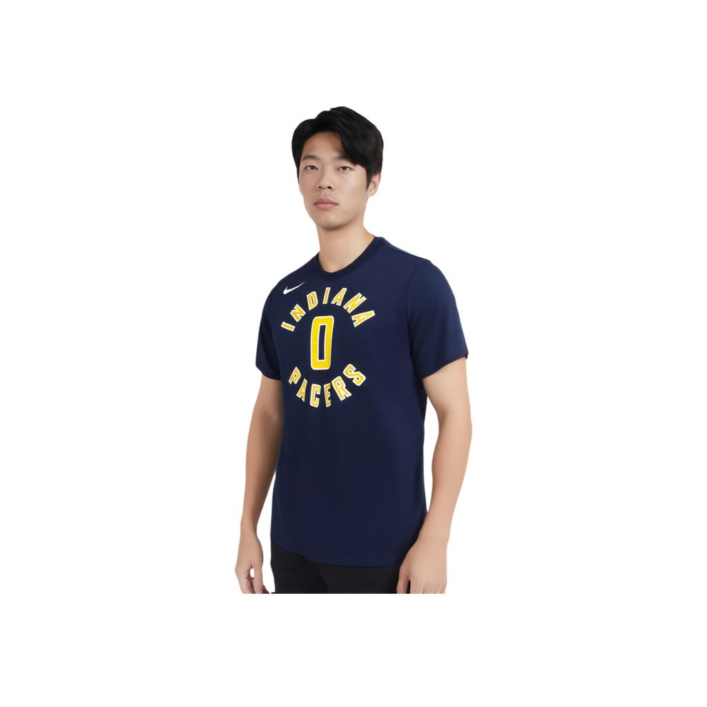 Nike Indiana Pacers Letter Number Print Crew Neck Short Sleeve T-Shirt Men tops DR6378-422