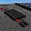 Solar Cable Routing Guide 7 Channel Flexible Roof Wire Guide with Ribbed Body for Solar Panel Wire Separation across Roof Surfaces
