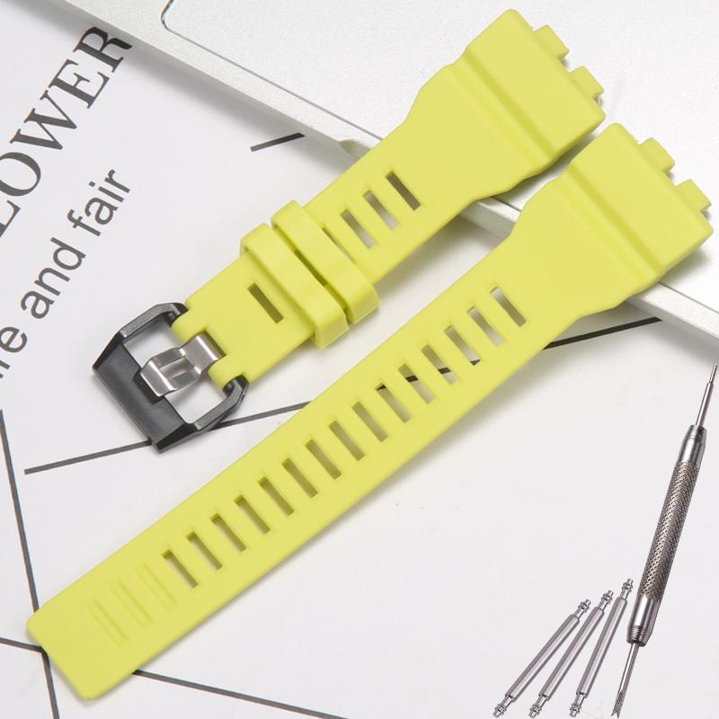 GBA800 GBD800 Watch Strap Suitable for Casio GBA800 GBD800 Mens Resin Strap Waterproof Bracelet Watch Accessories