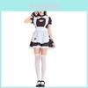 Katzenmädchen Dienstmädchen Kostüm Cosplay Kleid mit Polyester Mischung für Halloween Anime Fans