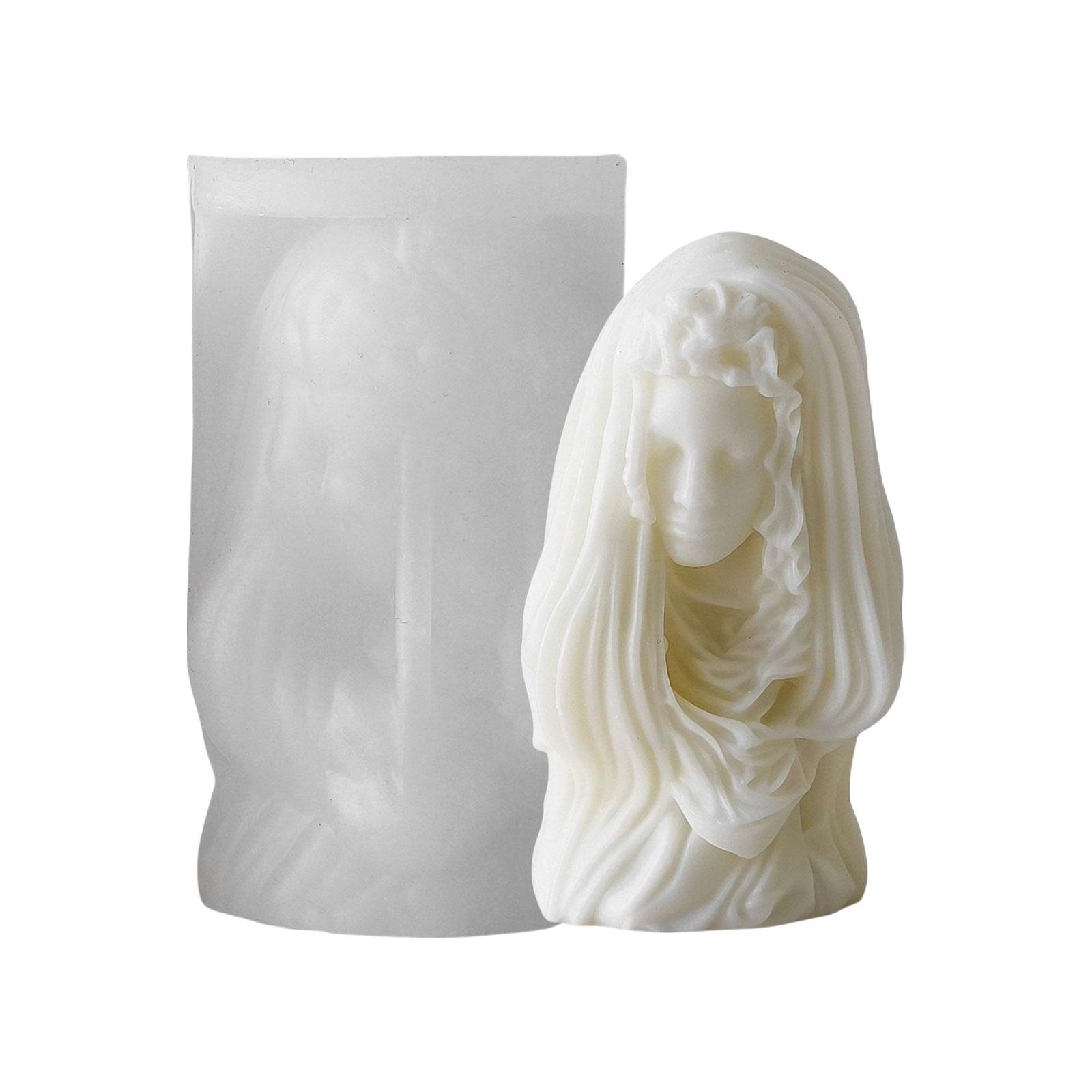 

Многоцелевая статуэтка богини, прочная силиконовая форма, домашний аксессуар для гипсовых слепков, прочные принадлежности для творчества, художественный инструмент 5147