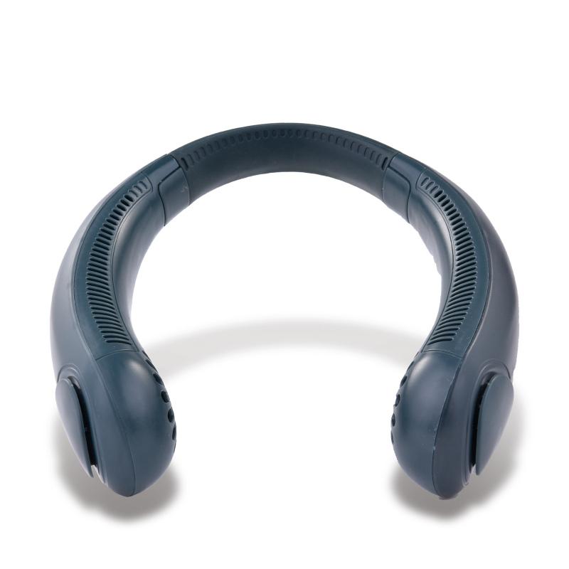 Ventilator de gât suspendat Mini ventilator portabil fără lame, reîncărcabil prin USB, răsucibil, fără frunze, răcire cu aer pentru sport