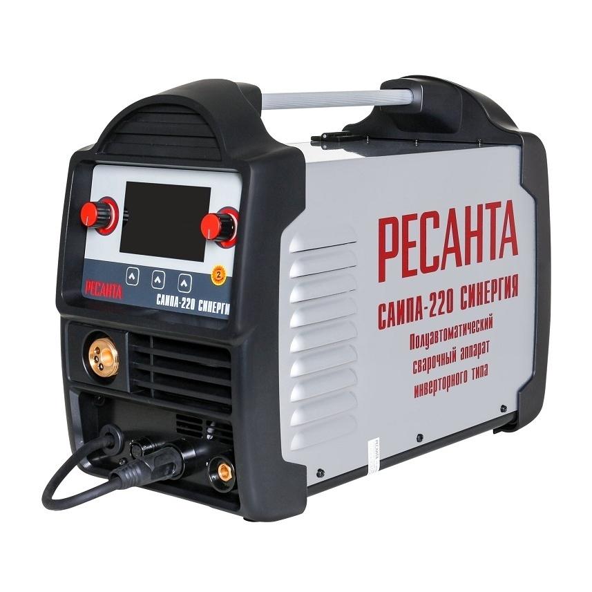 

Инверторный сварочный аппарат Resanta Saipa-220 Synergy mig mag
