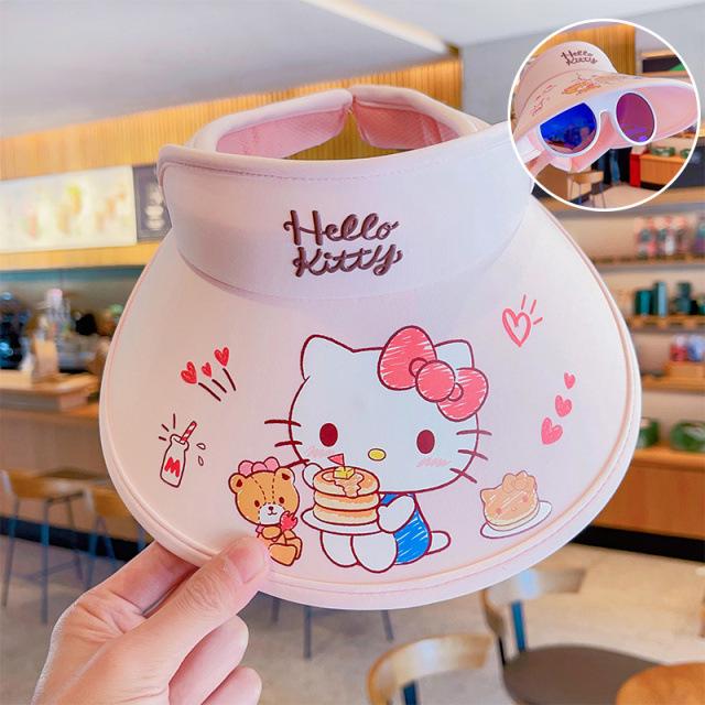 Kinder UV-Schutz Cartoon Sonnenblende Hut für Outdoor Sommer Spaß