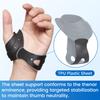 Velpeau Cmc Thumb Splint For Osteoarthritis, Arthritis And Tendinitis Pain, Comfort Soft Rubber Thumb Brace For Women And Men