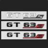 ABS Chrome Glossy Black Letters Car Rear Trunk Badge Logo Emblem For Mercedes-Benz GT GT43 GT50 GT53 GT63S C190 Auto Accessories PL1