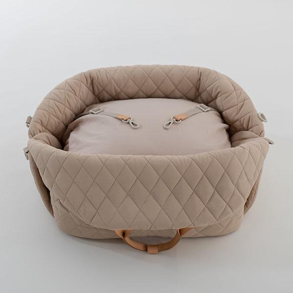 Enhanced Waterproof Nylon Pet Carrier & Convertible Dog/Cat Bed