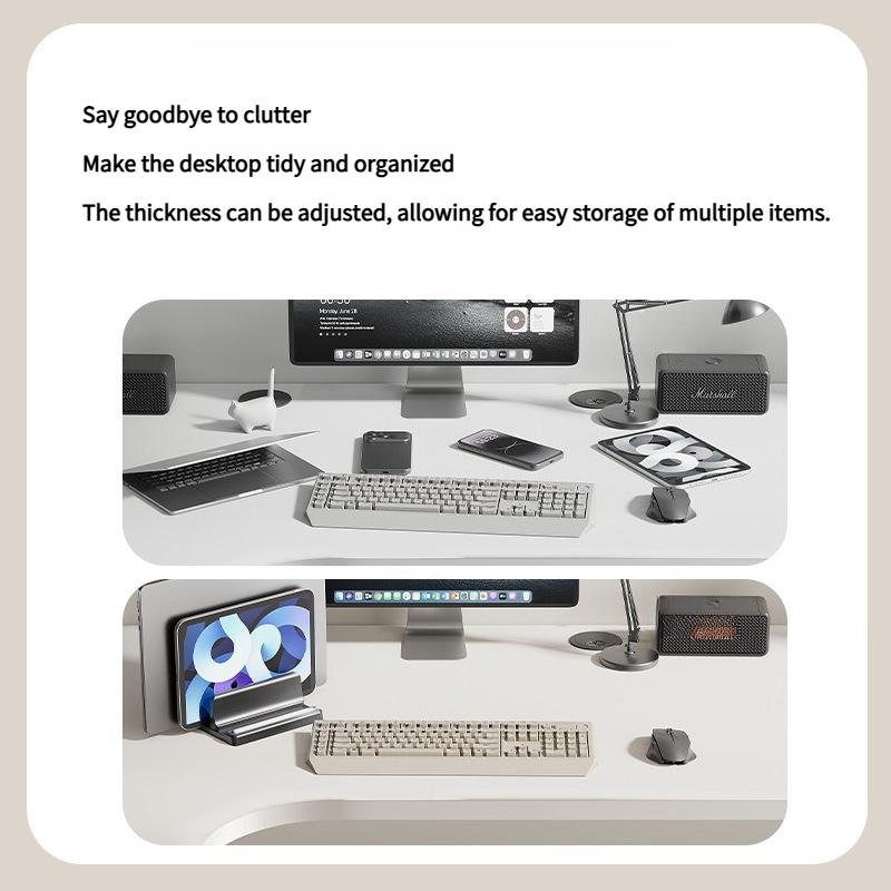 1PC Laptop Vertical Stand Suitable for MacBook Vertical Storage Rack iPad Tablet Shelf Base
