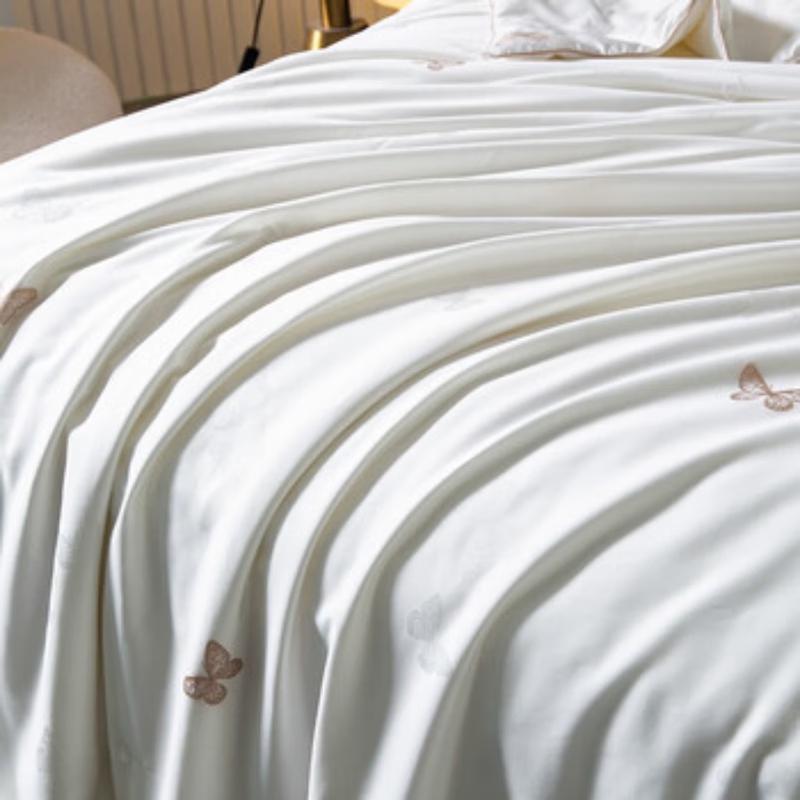 Donnahome Cotton Jacquard Mulberry Silk Quilt