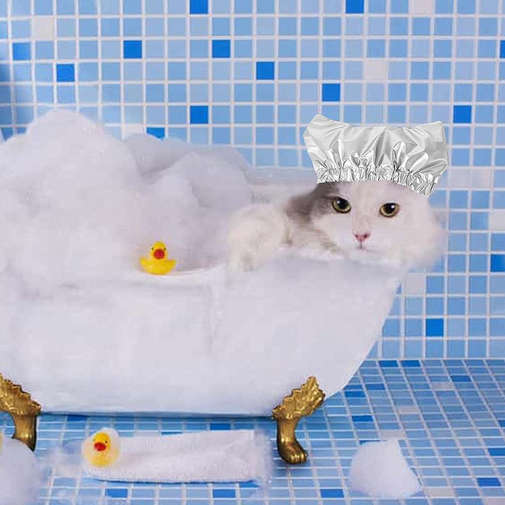 Pet Shower Ear Protection Waterproof Bath Hat for Cats and Dogs Pet Supplies