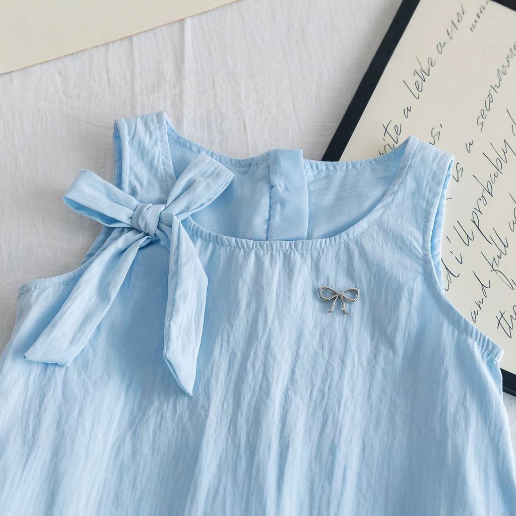 Girls Summer Sweet Bud Strap Princess Dress Stylish And Fashionable Sleeveless Party Dress For Toddler Baby