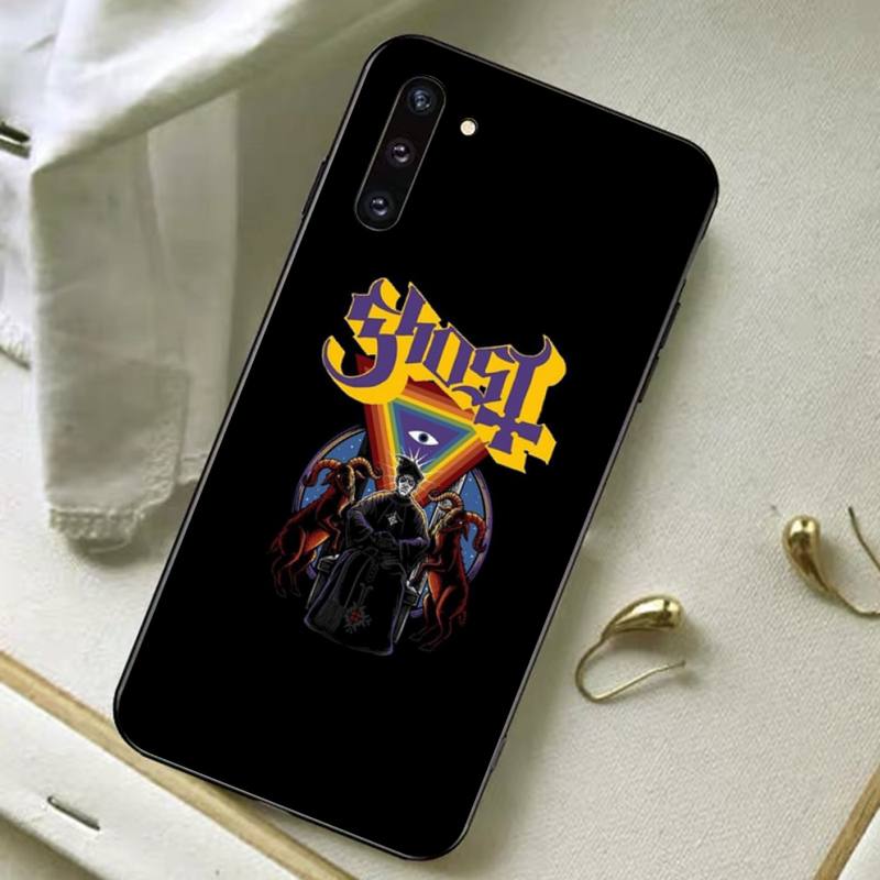 Pouzdro na telefon Ghost Heavy Metal Vand pro Samsung A51 A30s A52 A71 A12 pro Huawei Honor 10i pro OPPO vivo Y11 kryt