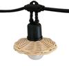 Rustic Hanging Light Cover Exquisite Pendant Light Shade Rattan Lamp Shade  Restaurant Dining Room