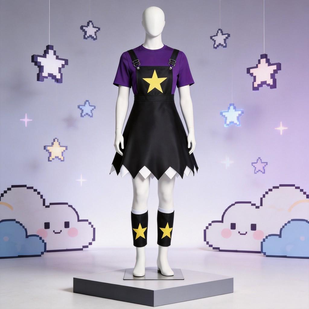 Poppy Playtime Lily Cosplay Kostume Til Anime Rollespil Med Blødt Stof Til Sceneoptrædener