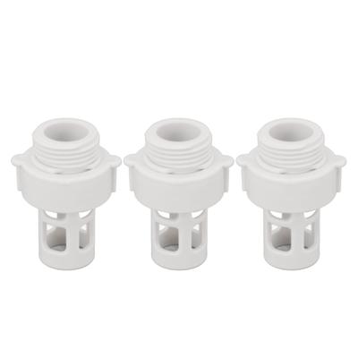 3PCS Hose Drain Plug Connector Pool Pipe Adapter Water Drainage Plug for  10184 Round Swimming 
