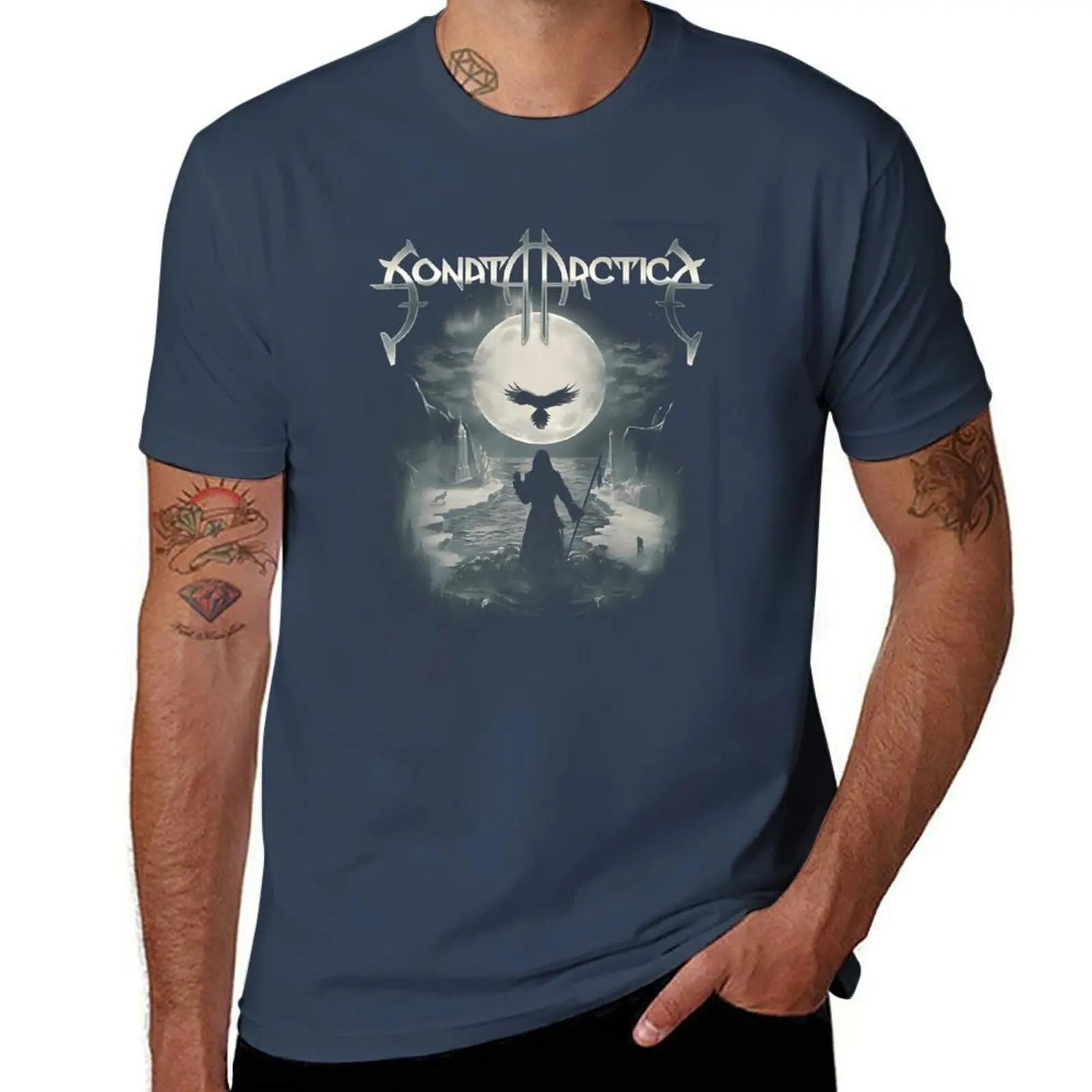 Sonata Arctica Raven Still Flies TShirt customs design your own boys animal print men clothings 2025 new model S