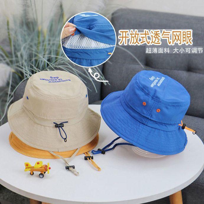 Kids Summer Mesh Breathable Bucket Hat Ultra Thin Quick Dry Sun Protection Cap for Boys and Girls