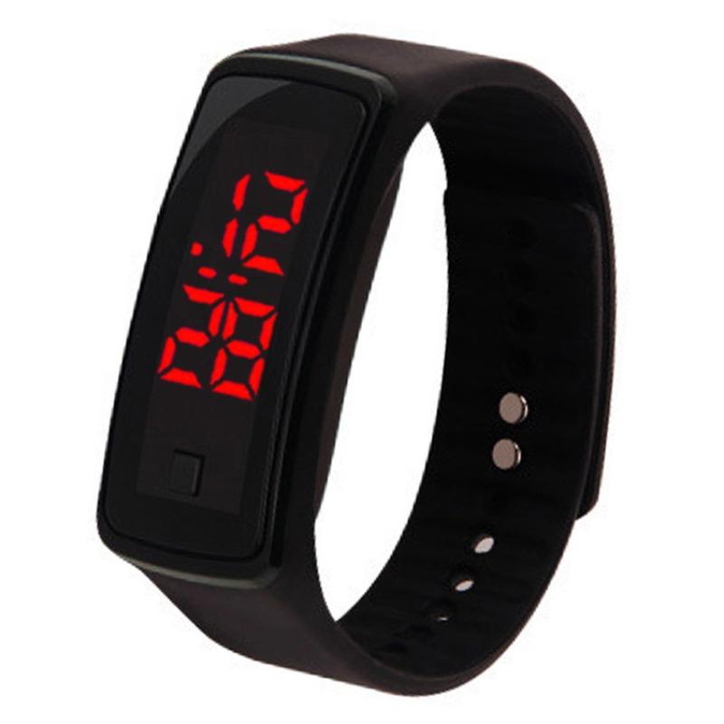Fashion Sports Second-generation Led Watch for Boys and Girls, Children's Sunglasses, Electronic Bracelet, Silicone Gift, Electronic Watch