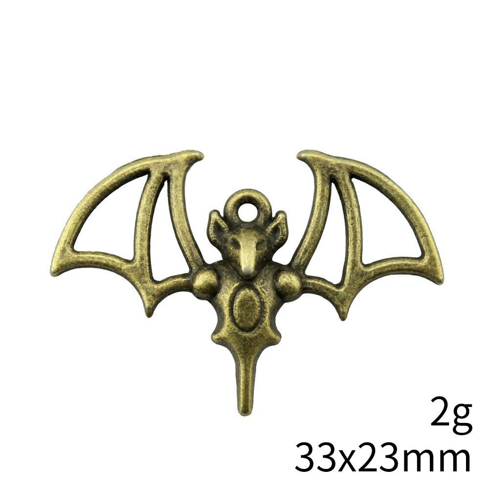 Valentýnský náramek s přívěsky Italský přívěsek s přívěsky pavouka a netopýra Publikum Mužský přívěsek