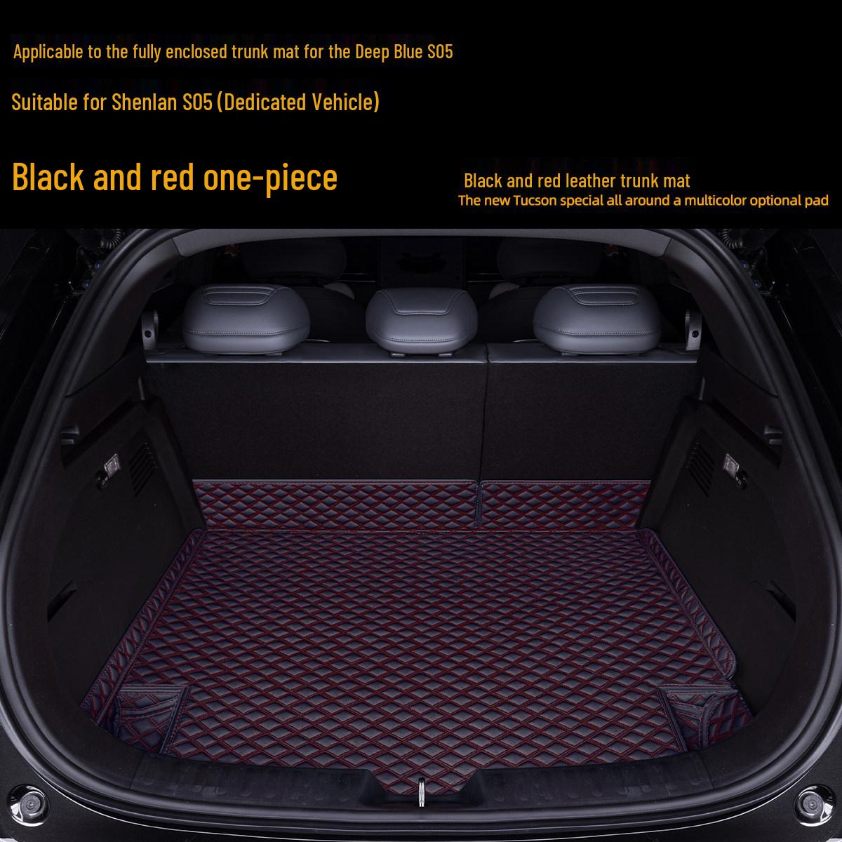 Compatible Trunk Mat for 2026 Changan Deepal S05 - Full Surround Car Accessory 40x40x40