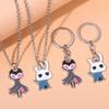 Spiel Hollow Knight Schlüsselanhänger Der Grimm Theatermeister Metall Schlüsselanhänger Anhänger Spiel Zubehör Schmuck Unisex Schlüsselanhänger Anhänger