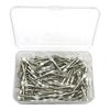 100pcs Dental Prophy Brushes Polishing Polisher Rubber Cup Disposable Latch Type Colorful Buff Nylon Bristles Brush