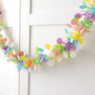 Easter Macaron Colorful Stripes Party Decorations for Celebrations