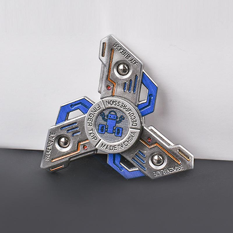 Children’s DIY Mecha Tank Transforming Finger Spinner Robot - Educational Decompression Toy