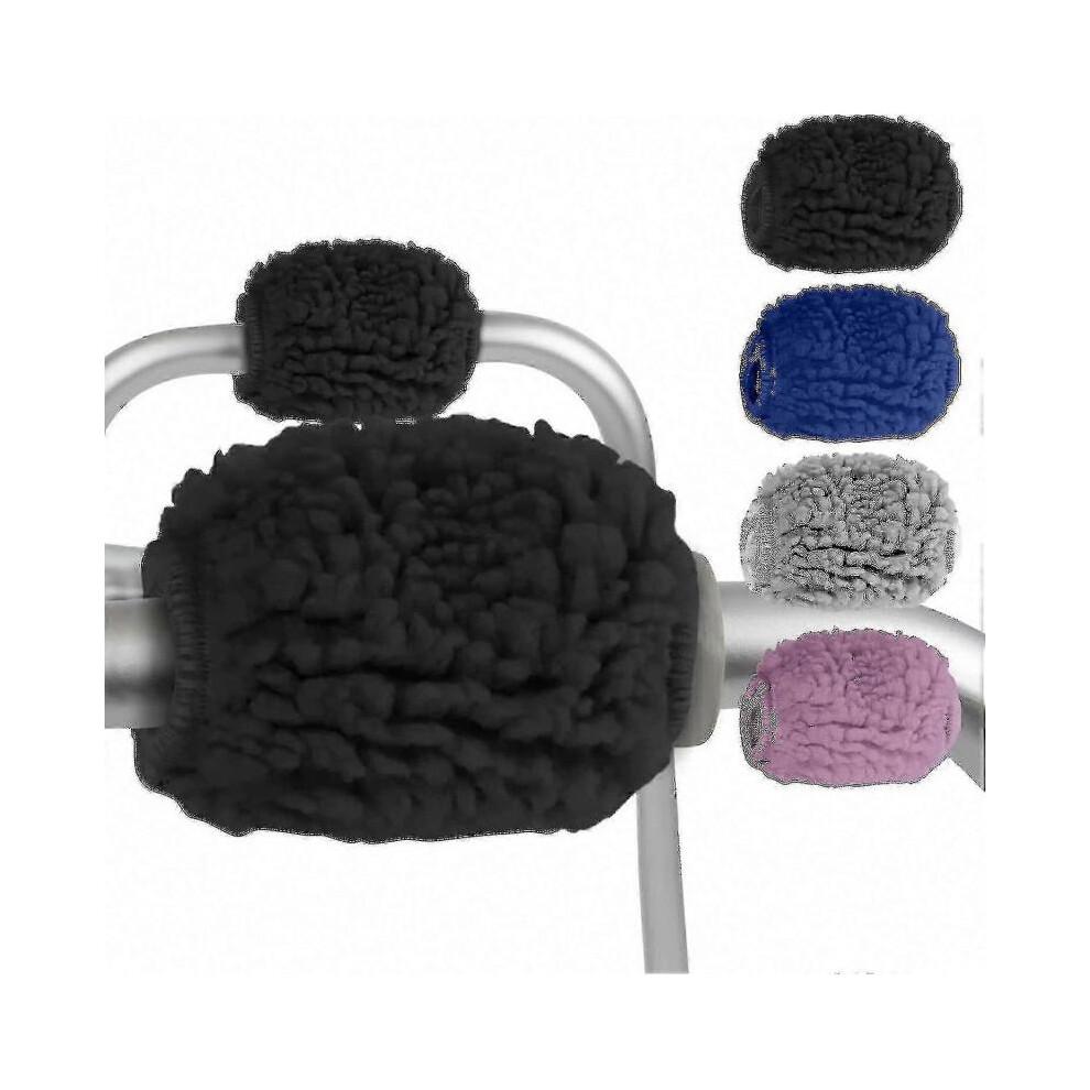 Soft Cushion Handle Grips (2-Pack) for Folding Rollator, Crutches, Handicap, Seniors, Medical Handlebar Foam Covers