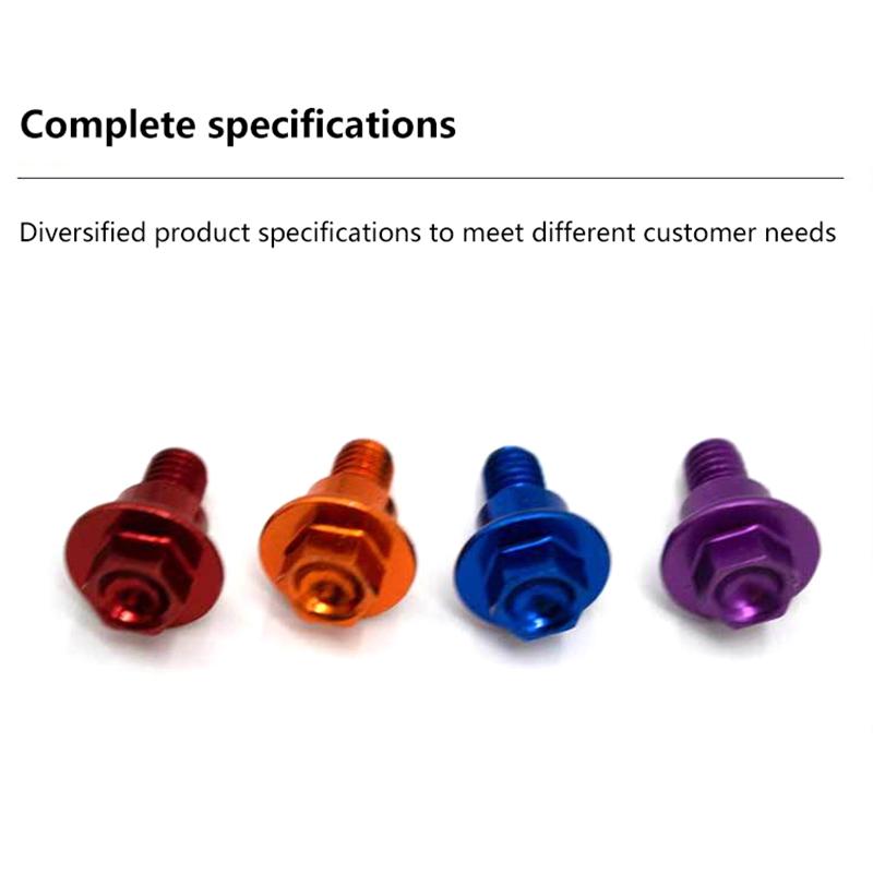 Motorcycle M6*12 Screws Fork Guard Bolt For Kt Sx Sxf Xcf Exc Excf Xcw Xcfw For Yz Wr For Tc Fc Te Fe Tx Fx