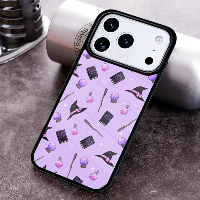

Pastel Goth Witchy soft Phone Case for iPhone 17 16 15 Pro Max Air 14 13 12 11 Plus Shockproof Capa Cover iPhone 16