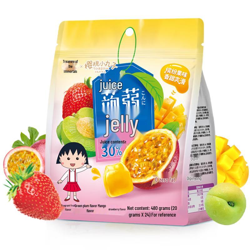 Cherry Maruko Kids Assorted Konjac Jellies & Puddings