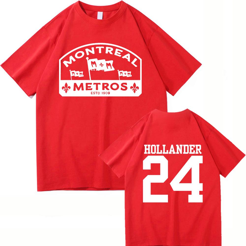 Hollander 24 T Shirt TV Show Heated Rivalry Rozanov 81 Menwomen Clothing Vintage Harajuku High Quality Tops Cotton Tshirts