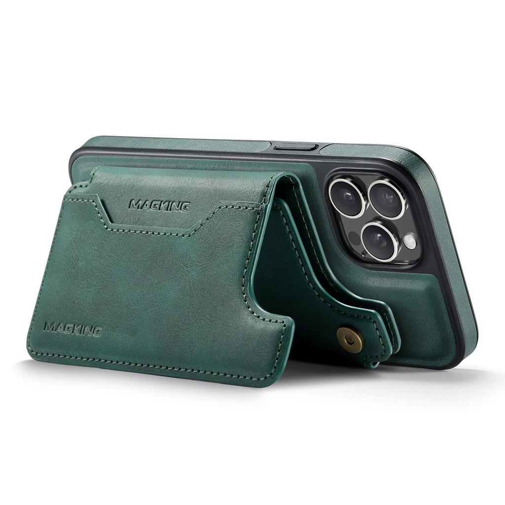 For Xiaomi 17 Pro Max Wallet Case Magnetic Closure Leather Flip Phone Cover with Stand