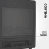 CAMINETTO ELETTRICO CORTINA 2000W
