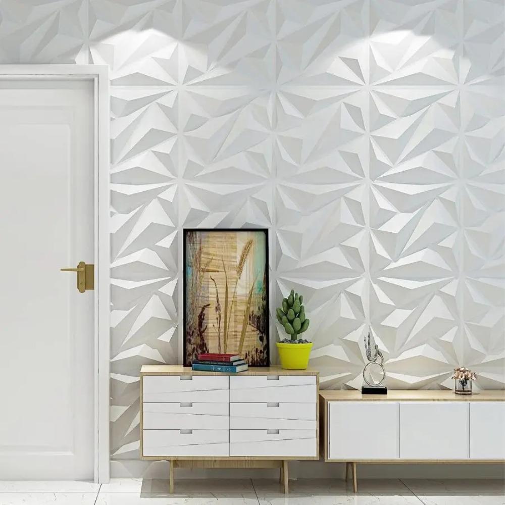 Self-adhesive Wall Stickers Waterproof Background Wallpaper New 3D Foam Ceiling  Bed Room Decor