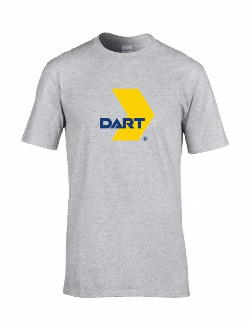 DART Logo Tee Texas Dallas Area Rapid Transit Rail Train Sport Gray T-Shirt 4XL