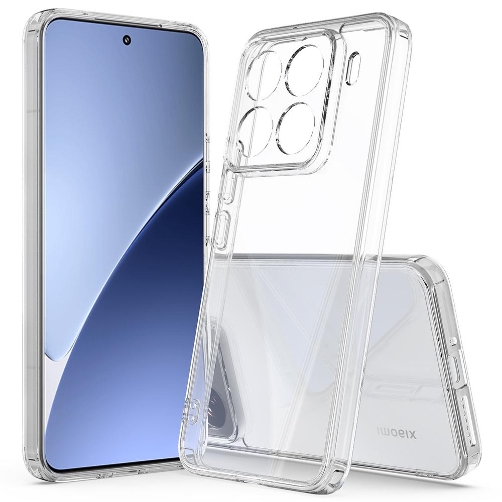 For Xiaomi 15 Pro Clear Phone Case TPU+Acrylic Shockproof Phone Back Cover