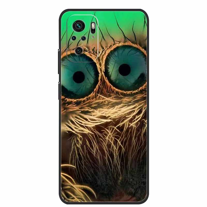 Für Xiaomi Poco M5s Hülle Luxus TPU Weiches Silikon Handy Rückseite für PocoM5s Stoßfest Blumen Niedliche Cartoon Blumen Neue Hülle