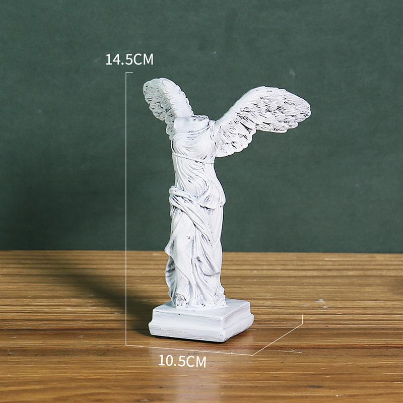 European Victory Goddess Figures Sculpture Resin Crafts Home Decoration Retro Abstract Goddess Statues Ornaments Business Gifts