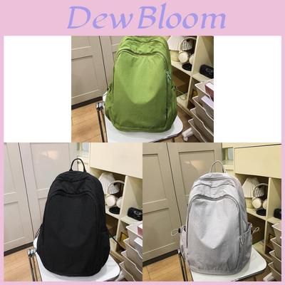 Minimalist Nylon Backpack For Women And Men With Laptop Compartment For School And Travel