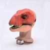 Maschera per la bocca mobile di dinosauro, in lattice naturale, per Halloween, Natale, Pasqua