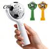 Multi-speed Handheld Fan Soccer Neck Fan, Portable Mini with Lanyard, Soft Breeze Football Shape Cooling for Outdoor Sports, Gift