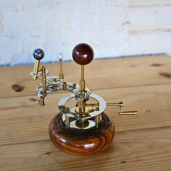 22.86 Cm Orrery, Book Shelves Home Décor Solar System Model Perfect House Warming Gift, Gift for Husband, Tellurion