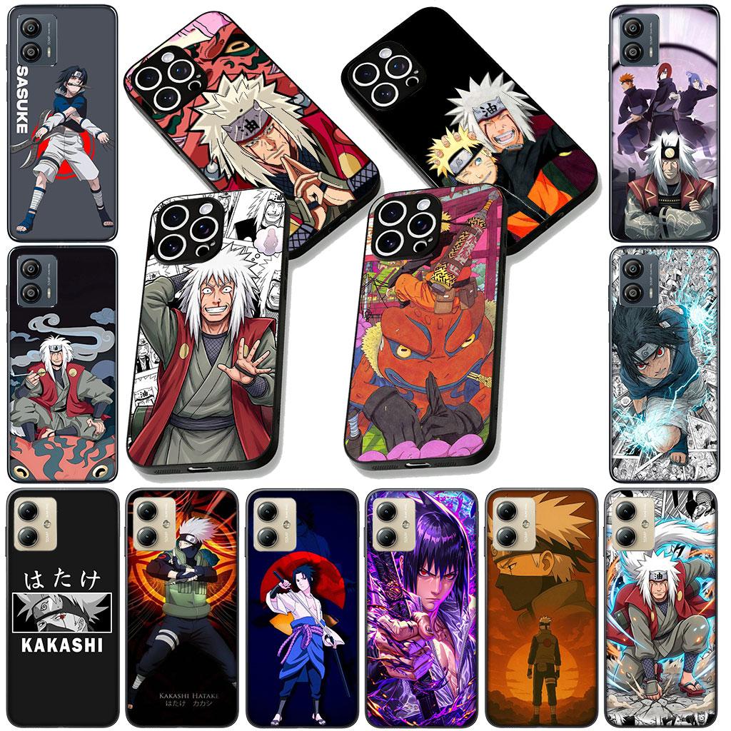 Cover for Motorola Moto E13 E20 E32 E22 G22 G23 G32 G60 G72 G7 G8 G82 G9 Plus Power Case Jiraiya Sasuke Uchiha Kakashi Narutos