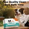 Cross-border Pet Cleaning Gloves & Deodorizing Wipes for Cats & Dogs - Disposable & Lickable