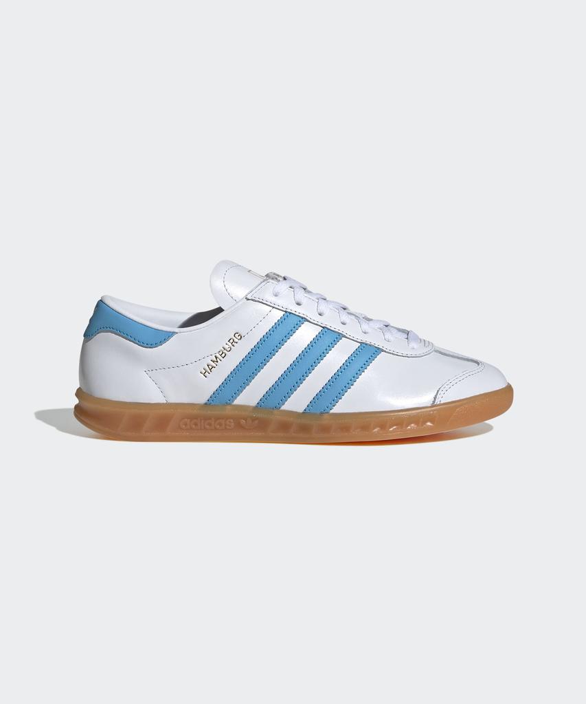 adidas Hamburg - White:Sky Blue / Ji2625
